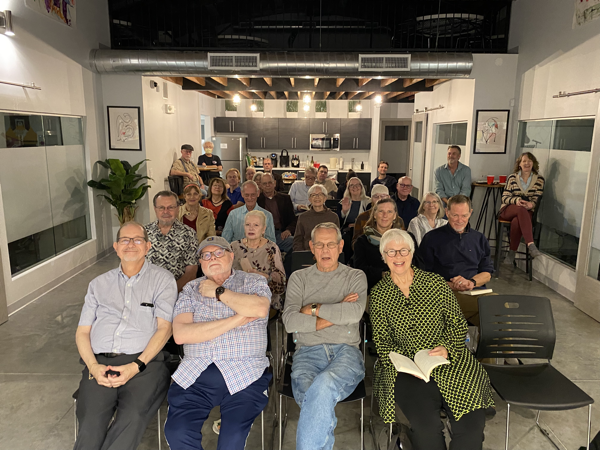 Audience photo from the I-70 Review reading in Kansas City